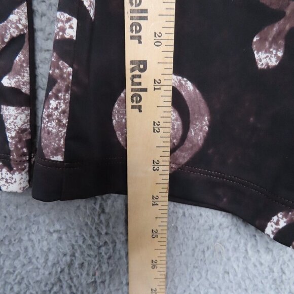 Vintage Equestrian Designs Riding Pants Womens Size P XS Brown Stars and Shells - Picture 11 of 12